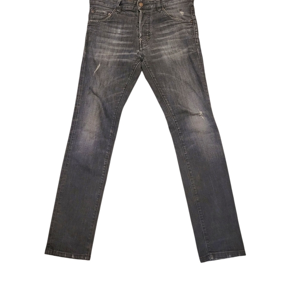 DSQUARED2 Men's Straight Gray Jeans - Picture 2 of 6